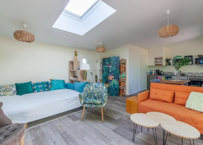 Appartement La Halte Des Miquelots - Appt Avec Jardin Vains