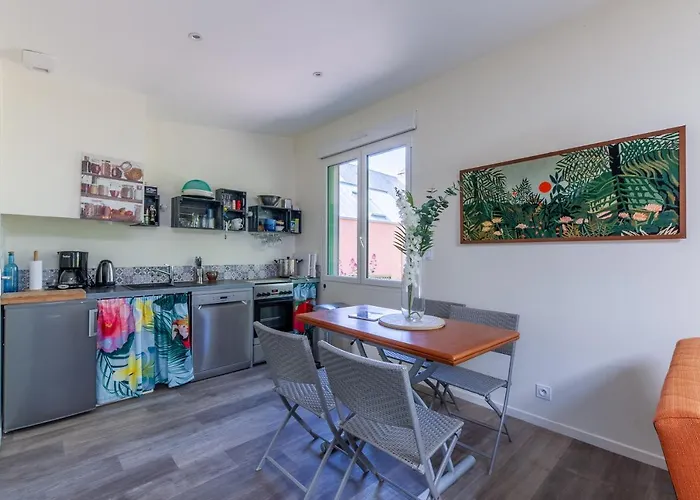 La Halte Des Miquelots - Appt Avec Jardin Appartement *